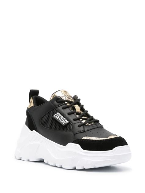 versace speed low|Versace Jeans Couture Speedtrack Leather Sneakers .